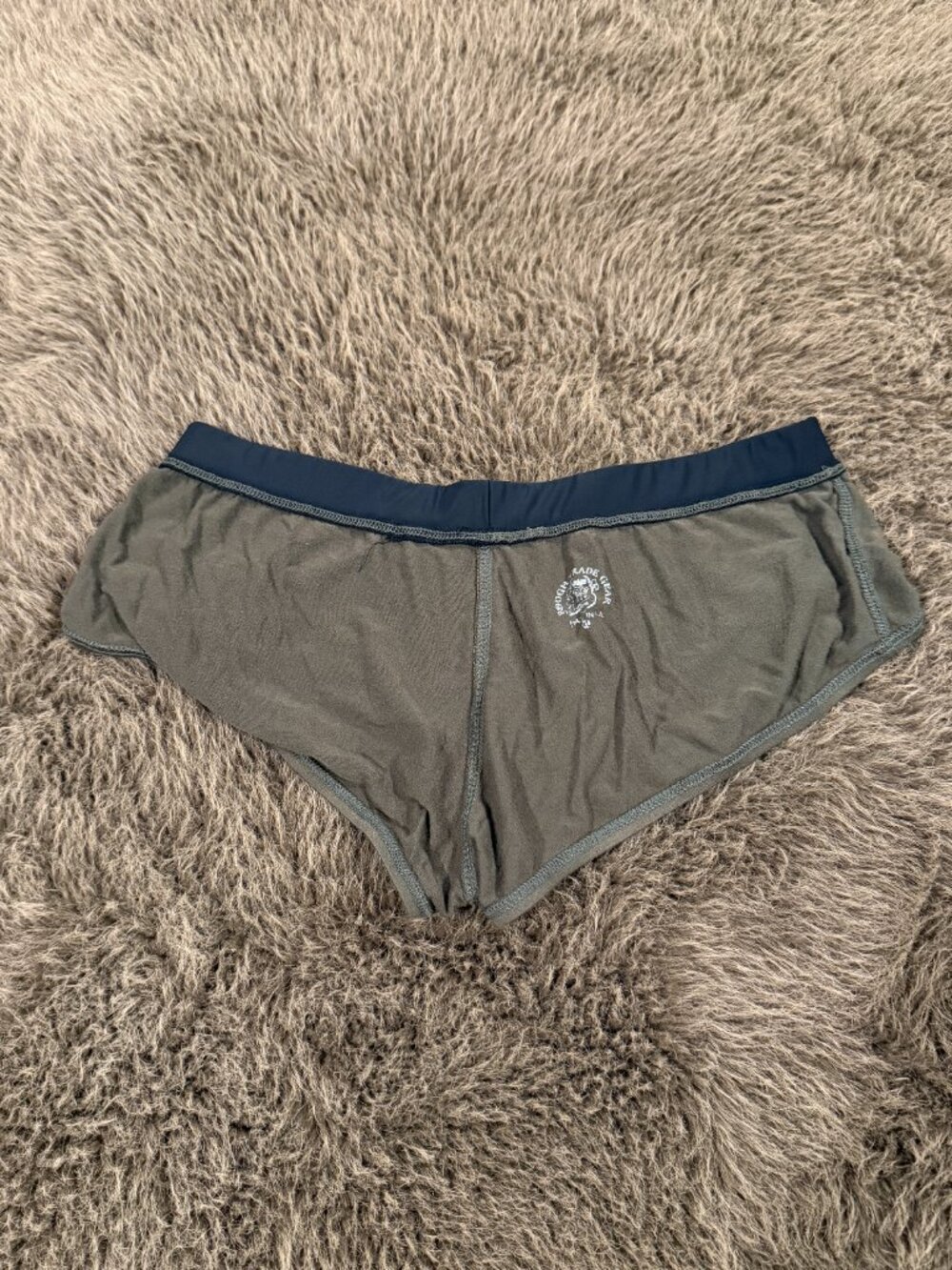Rough Trade Men's Thin Lounge Trunks Size XL Green 7.5/10 Condition - Picture 10 of 11